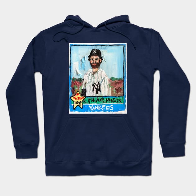 Thurman Munson Hoodie by ElSantosWorld